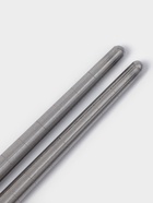 Набор палочек для суши, 22 см, 5 шт., 201 нержавеющая сталь - Фото 3