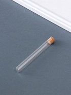 Маленькая стеклянная баночка прозрачная «Колба с пробкой», для творчества и декора, 1.2×1.2×10 см - фото 809032729