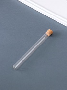 Маленькая стеклянная баночка прозрачная «Колба с пробкой», для творчества и декора, 1.5×1.5×14 см - фото 809032741