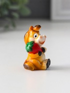 Фигурка полистоун «Коняшка с фруктиком», 2.2×2.5×4.7 см, МИКС - Фото 3