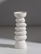 Набор подсвечников на 1 свечу «Сад камней», 3 шт., полистоун, d=3 и 5.5 см - Фото 2