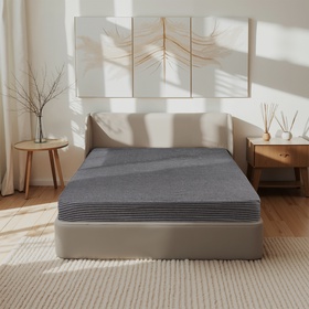 Простыня Этель Quiet shade 140×200+25см 100% жатый хлопок 140г/м2