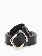 Ремень женский, 110×2.7 см, пряжка-затяжка металл, серебристая, чёрный - Фото 3