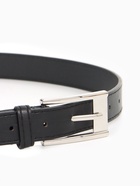 Ремень женский, 110×2.7 см, пряжка металл, серебристая, чёрный - Фото 4