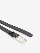 Ремень женский, 110×2.7 см, пряжка металл, серебристая, чёрный - Фото 7