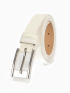 Ремень женский, 110×2.7 см, пряжка металл, серебристая, белый - Фото 2