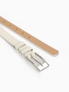 Ремень женский, 110×2.7 см, пряжка металл, серебристая, белый - Фото 6