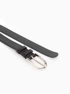 Ремень женский, 110×2.8 см, овальная пряжка металл, серебристая, чёрный - Фото 6