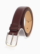 Ремень женский, 110×2.8 см, пряжка металл, серебристая, коричневый - Фото 2