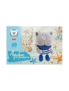 Альбом для рисования Hatber «Уютные котики», А4, 40 листов, на скобе, МИКС - Фото 6