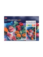 Альбом для рисования Hatber «Акварельная палитра» А4, 48 листов, на скобе - Фото 6