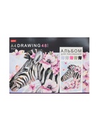 Альбом для рисования Hatber «Акварельная палитра» А4, 48 листов, на скобе - Фото 8