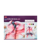 Альбом для рисования Hatber «Акварельная палитра» А4, 48 листов, на скобе - Фото 9