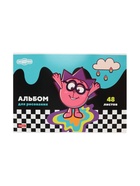 Альбом для рисования Hatber «Смешарики», А4, 48 листов, на скобе - Фото 7