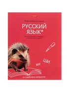 Предметная тетрадь по русскому языку Hatber «Мой любимый предмет», 48 листов, в линейку, со справочным материалом, обложка из мелованного карто�... - Фото 1