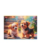 Альбом для рисования А4, 12 листов, на скобе, Hatber ECO «Пушистое счастье», МИКС - Фото 8