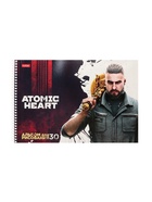 Альбом д/рис А4 30л на спирали Hatber "Atomic Heart", перфорац на отрыв, 5В МИКС - Фото 5