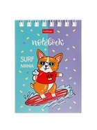 Блокнот Hatber «Забавные корги», 40 листов, А7, на гребне, обложка из мелованного картона - Фото 2