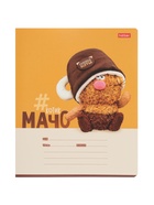 Тетрадь 18л лин Hatber "Кофейные коты", на скобе, скругл углы, 60-65г/м² 5В МИКС - фото 119338607