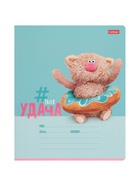 Тетрадь 18л лин Hatber "Кофейные коты", на скобе, скругл углы, 60-65г/м² 5В МИКС - фото 119338609