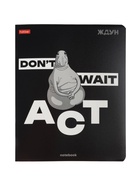 Тетрадь 48л кл Hatber "ЖДУН", на скобе, скругл углы, выб лак, 60-65г/м? 5В МИКС (комплект 3 шт) - фото 50916746