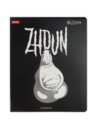 Тетрадь 48л кл Hatber "ЖДУН", на скобе, скругл углы, выб лак, 60-65г/м? 5В МИКС (комплект 3 шт) - фото 50916749