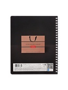 Тетрадь 96л кл Hatber "От Кутюр", на гребне,скругл углы,мат лам,3D-фольг,60-65г/м² 4В МИКС 10895048