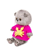 Мягкая игрушка «Кот Басик BABY» в лонгсливе с крабиком, 20 см - Фото 4