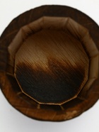 Ваза для цветов с деревянной подставкой из темного стекла, 25.5×10 см, 1.25 литра - фото 809609615