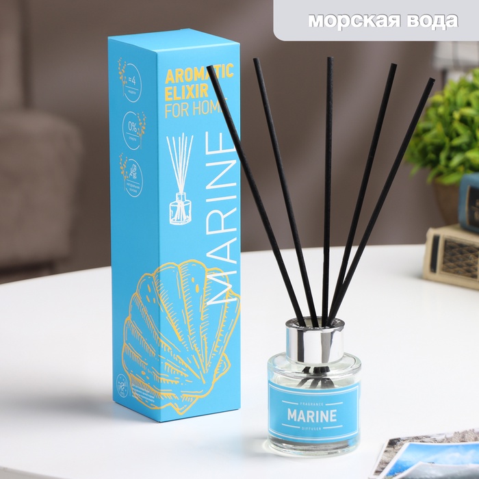 УЦЕНКА Ароматический диффузор Морская вода 40 мл - Фото 1