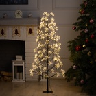 УЦЕНКА Светодиодный куст «Ель» 1,2 м, 900 LED, 31 В, свечение тёплое белое - фото 14875196