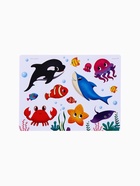 Игрушки - стикеры для купания в ванне «На море», EVA, набор 12 шт. - Фото 3