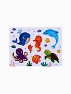 Игрушки - стикеры для купания в ванне «На море», EVA, набор 12 шт. - Фото 4