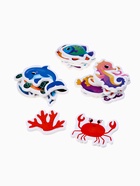 Игрушки - стикеры для купания в ванне «Морские приключения», с сеткой, EVA, набор 20 шт. - Фото 16