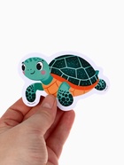 Игрушки - стикеры для купания в ванне «Морские приключения», с сеткой, EVA, набор 20 шт. - Фото 21