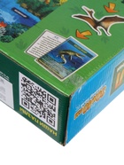 УЦЕНКА Пазл «Эпоха динозавров», с наклейками, 12 карточек, 88 деталей 10900331