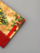 Пакет подарочный новогодний ламинированный «Новогодняя ёлка» 18×23×10 см - Фото 4