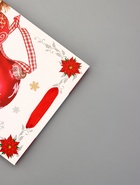 Пакет подарочный новогодний ламинированный «Игрушки» 18×23×10 см - Фото 4