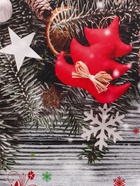 Пакет подарочный новогодний ламинированный «Игрушки в снегу», 18×23×10 см - Фото 3