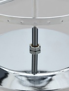 УЦЕНКА Подставка для украшений «Вертушка», 4 яруса, 72 пары, металл, 15×15×34 см, цвет хром - Фото 5