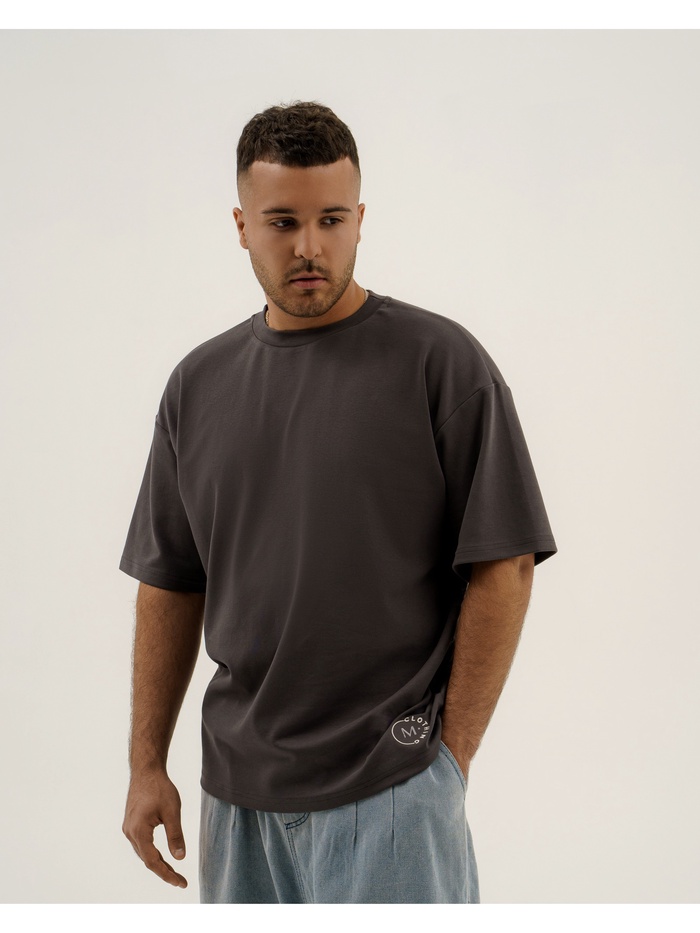 Футболка мужская MINAKU, размер XL, графит - Фото 1