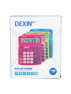 Калькулятор настольный 12-разрядный КК-2700 В, МИКС - Фото 12