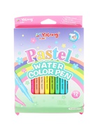 УЦЕНКА Фломастеры 12 цв Пастель,корпус треугольный,с пулевидным наконечником,в картон коробке МИКС 1 10900417