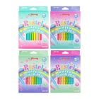 УЦЕНКА Фломастеры 12 цв Пастель,корпус треугольный,с пулевидным наконечником,в картон коробке МИКС 1 10900417