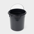 Ведро мусорное с педалью Доляна, 5 л, нержавеющая сталь, хромированное - Фото 6