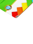 УЦЕНКА Картон цветной А4 ErichKrause, 10 цветов, 10 листов, мелованный односторонний глянцевый, 170 г/м², в папке, схема поделки 10900501