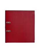 УЦЕНКА Папка-регистратор А4, 75 мм, Calligrata, ПВХ, тиснение «лен», металлическая окантовка, карман на корешок, собранная, бордовая, микс - Фото 11