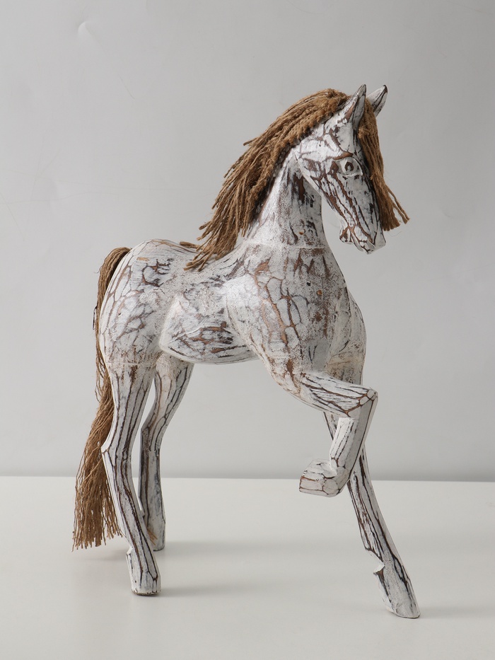 УЦЕНКА Сувенир интерьерный «Конь» дерево, 30×10×45 см - Фото 1