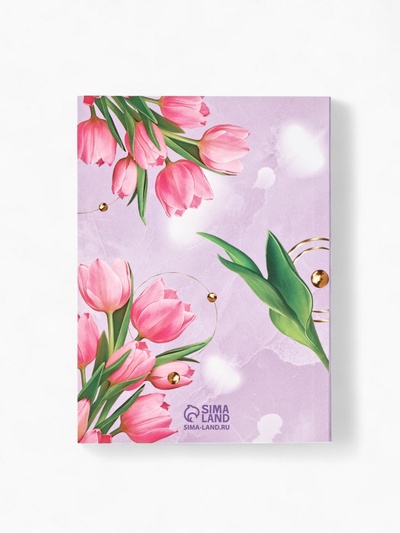 Ежедневник в мягкой обложке А6, 120 л «Чудесной весны»