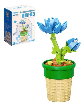 {{photo.Alt || photo.Description || 'УЦЕНКА Конструктор Цветы «Голубики в горшочке», 68 деталей'}}